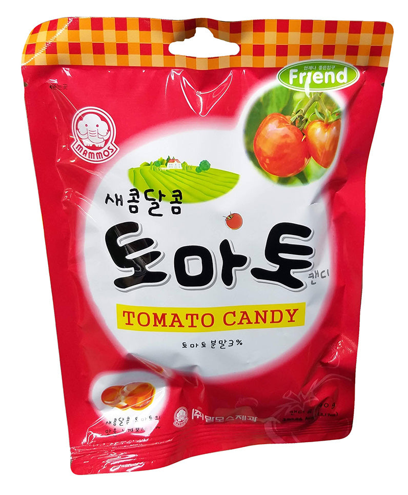 Mammos - Tomato Candy, 3.17 Ounces, (1 Bag)