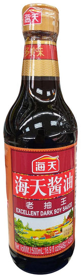 Haday - Excellent Dark Soy Sauce, 1 Pound, (1 Bottle) - Mighty Depot