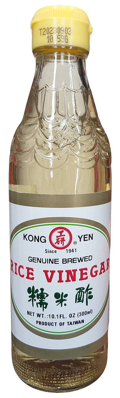 Kong Yen - Genuine Brewed Rice Vinegar, 10.1 Ounces, (1 Bottle)
