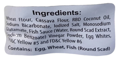Golden - Fish Cracker (Salt and Vinegar), 7.05 Ounces, (1 Bag)