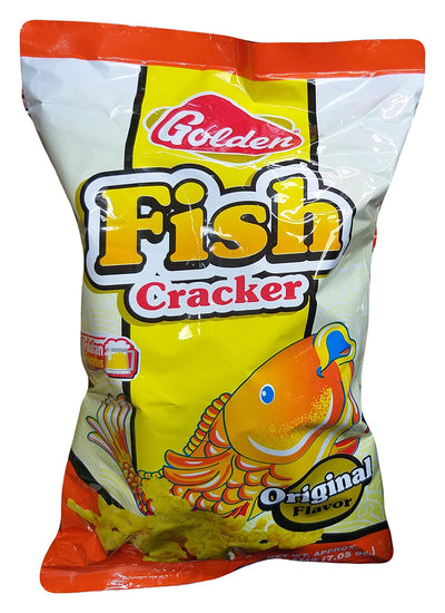 Golden - Fish Cracker (Original), 7.05 Ounces, (1 Bag)