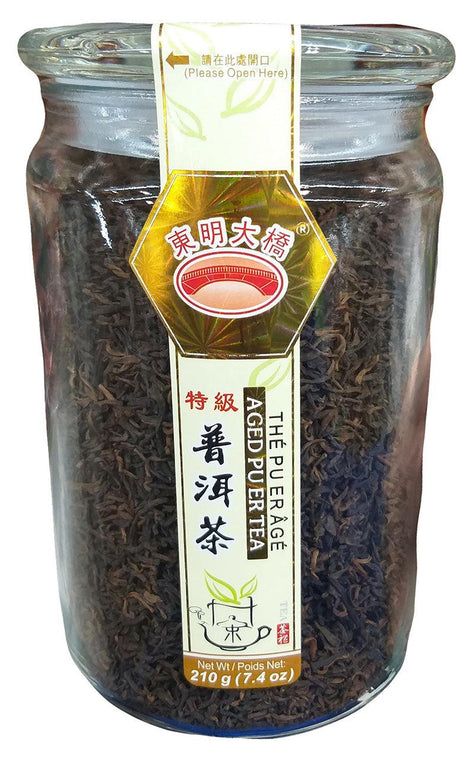 DMD Bridge - Aged Pu Er Tea, 7.4 Ounces, (1 Jar) - Mighty Depot
