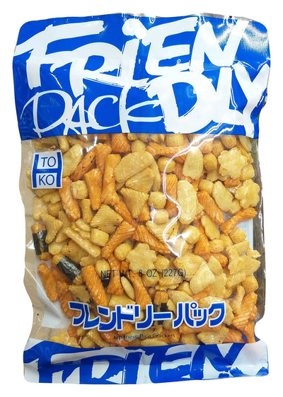 Toko - Rice Cracker, 8 Ounces, (1 Bag)