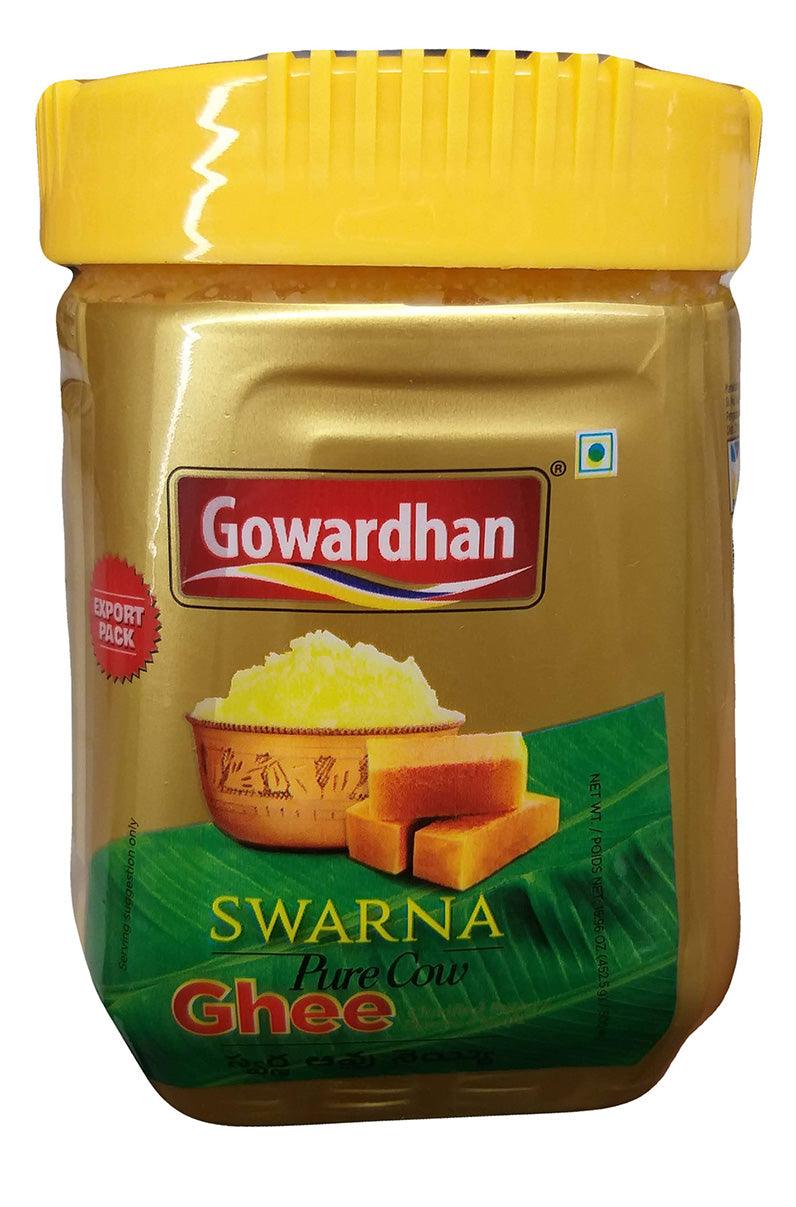 Gowardhan - Swarna Pure Cow Ghee, 15.96 Ounces, (1 Jar) - Mighty Depot