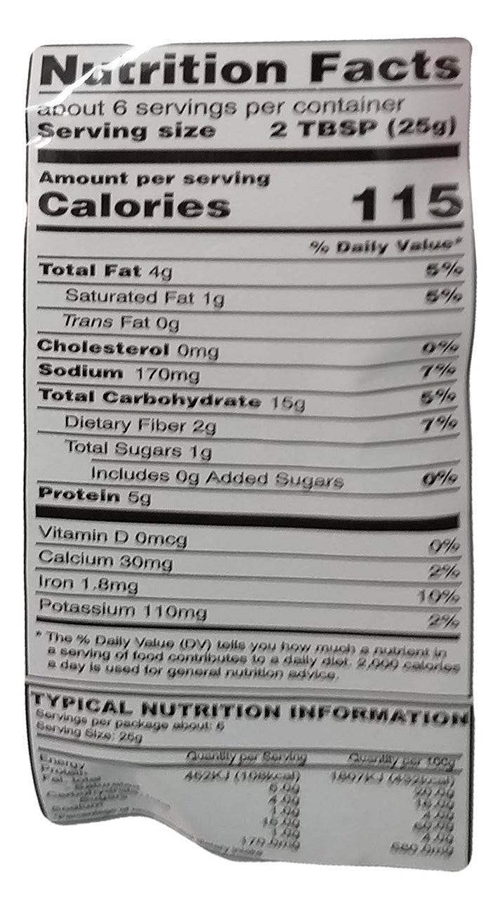 Sikandar - Premium Roasted Chana Desi Chick Peas (Black Pepper), 5.29 Ounces, (1 Bag) - Mighty Depot