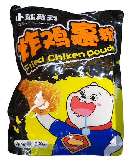 Bear Coming - Fried Chicken Powder, 7.05 Ounces, (1 Bag) - Mighty Depot