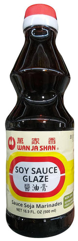 Wan Ja Shan - Soy Sauce Glaze, 1 Pound, (1 Bottle) - Mighty Depot