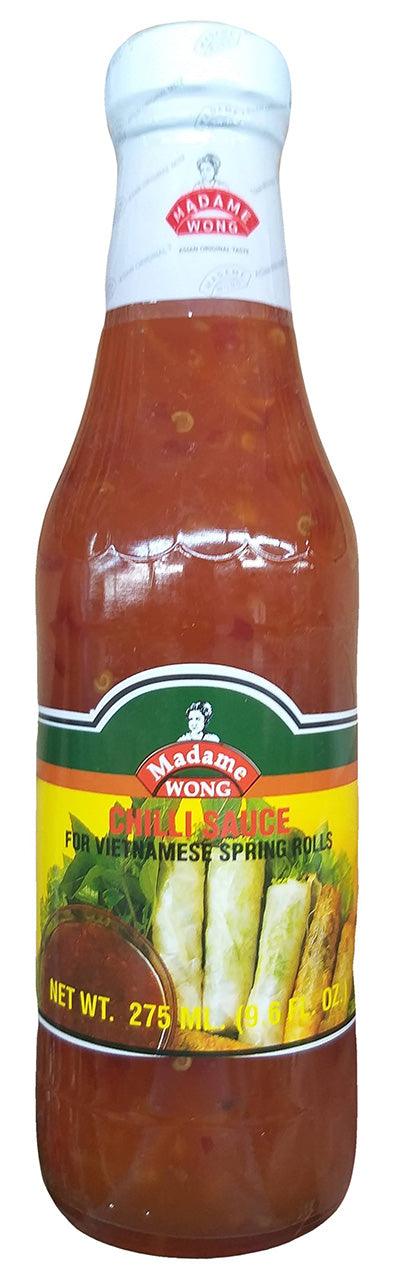 Madame Wong - Chili Sauce, 9.6 Ounces, (1 Bottle) - Mighty Depot