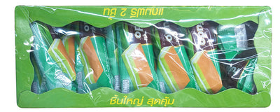 Fudo - Layer Cake Bars (Pandan), 14.6 Ounces, (1 Box of 26 Bars)