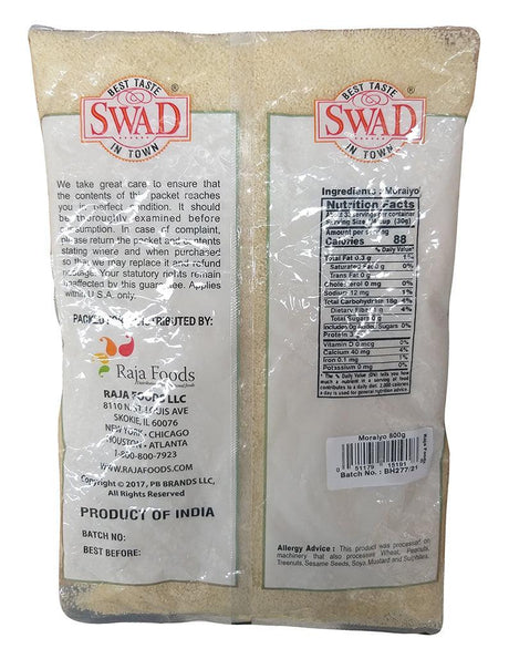 Swad - Moraiyo, 1.75 Pounds, (1 Bag) - Mighty Depot