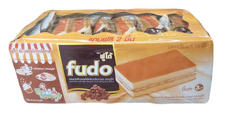 Bahn - Fudo Layer Cake (Coffee), 14.6 Ounces, (1 Box) - Mighty Depot