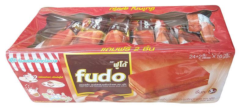 Bahn - Fudo Layer Cake (Chocolate), 14.6 Ounces, (1 Box) - Mighty Depot