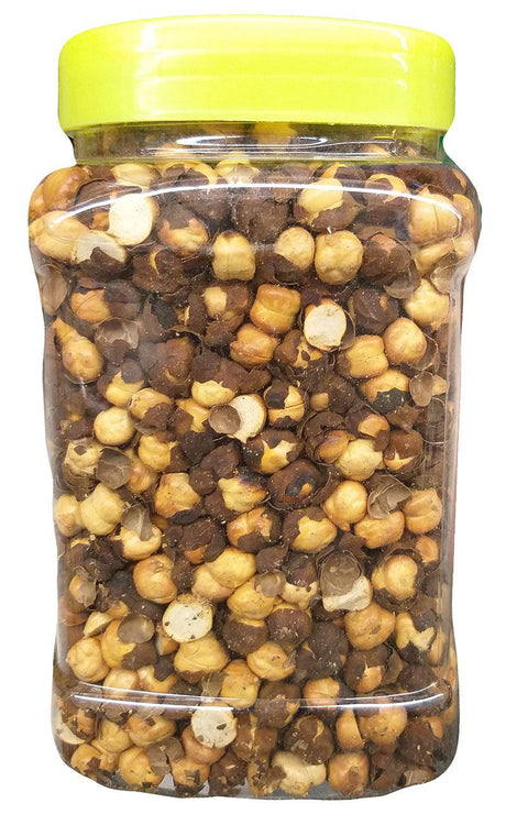 Swad - Roasted Channa with Skin, 14 Ounces, (1 Jar) - Mighty Depot