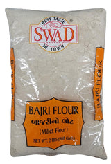 Swad - Bajri Flour, 2 Pounds, (1 Bag) - Mighty Depot