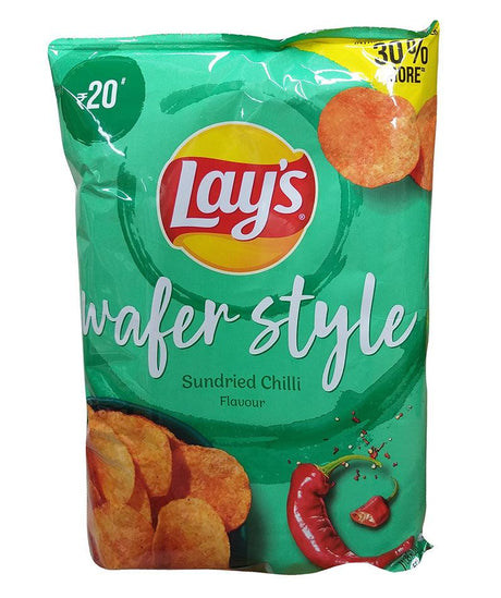 Lay's - Wafer Style Sundried Chili, 2.11 Ounces, (1 Bag) - Mighty Depot