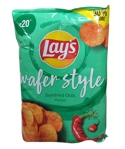 Lay's - Wafer Style Sundried Chili, 2.11 Ounces, (1 Bag)