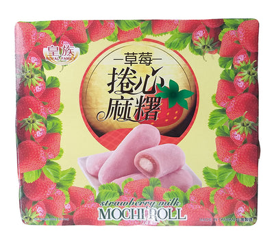 Royal Family - Mochi Roll (Strawberry Milk), 10.5 Ounces, (1 Box)