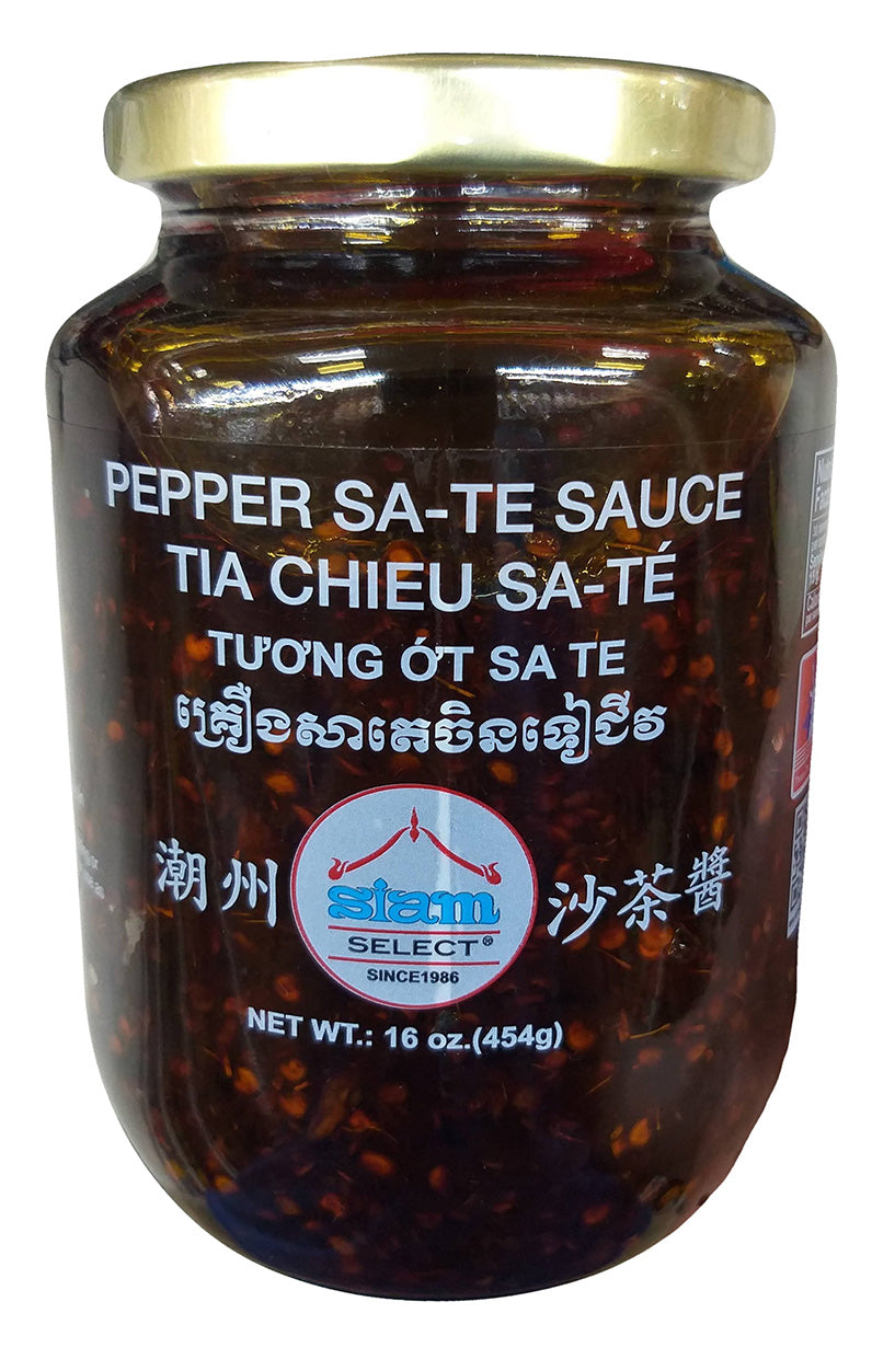 Siam Select - Pepper Sa-Te Sauce, 1 Pound, (1 Jar)