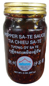 Siam Select - Pepper Sa-Te Sauce, 8 Ounces, (1 Jar)