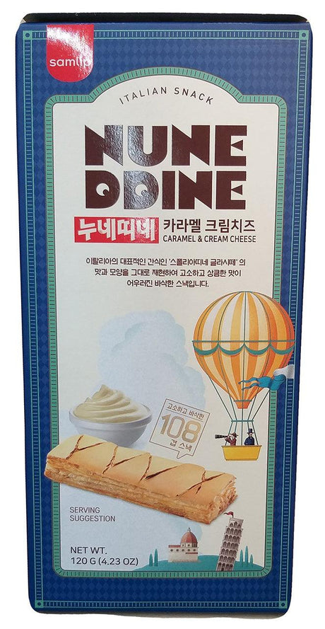 Samlip - Nune Ddine Caramel and Cream Cheese, 4.23 Ounces, (1 Box) - Mighty Depot