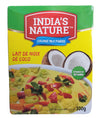 India's Nature - Coconut Milk Powder, 10.58 Ounces (1 Box)