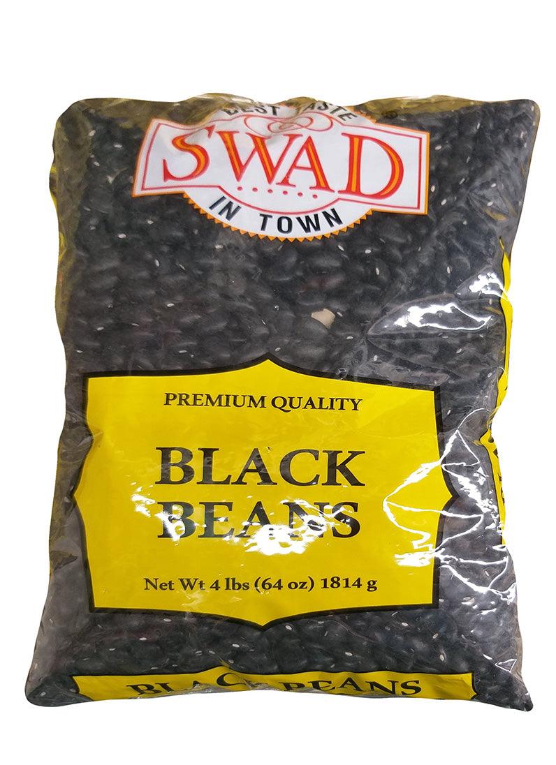 Swad - Black Beans, 4 Pounds (1 Bag) - Mighty Depot