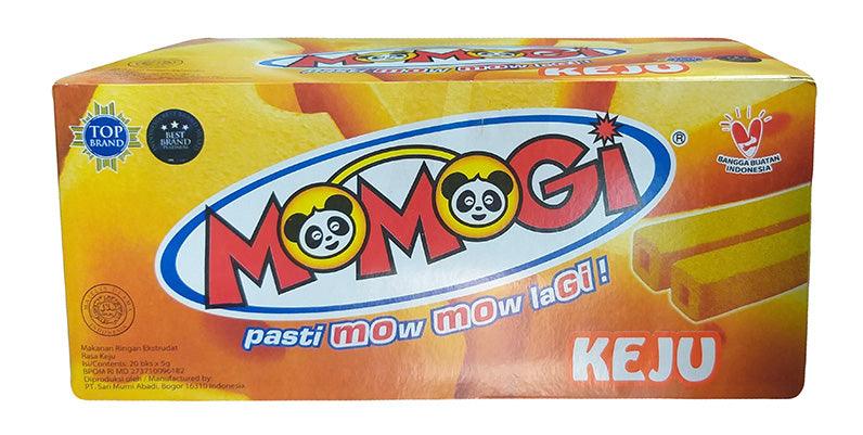 Momogi - Corn Stick (Cheese Flavor), 3.52 Ounces (1 Box) – Mighty Depot