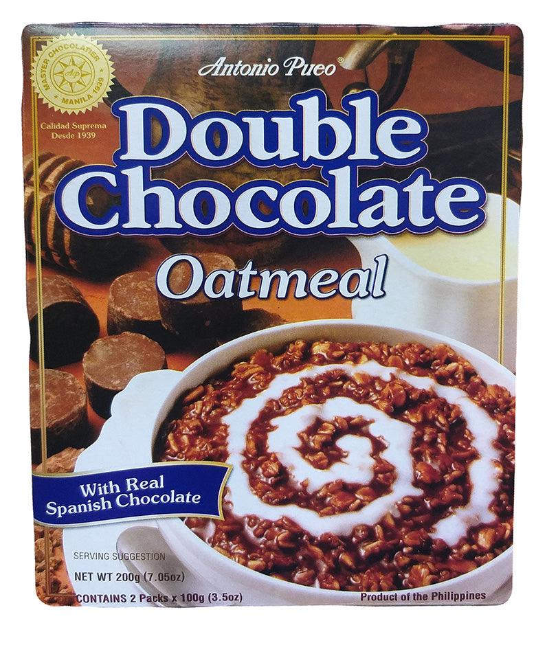 Antonio Pueo - Double Chocolate Oatmeal, 7.05 Ounces (1 Box) - Mighty Depot