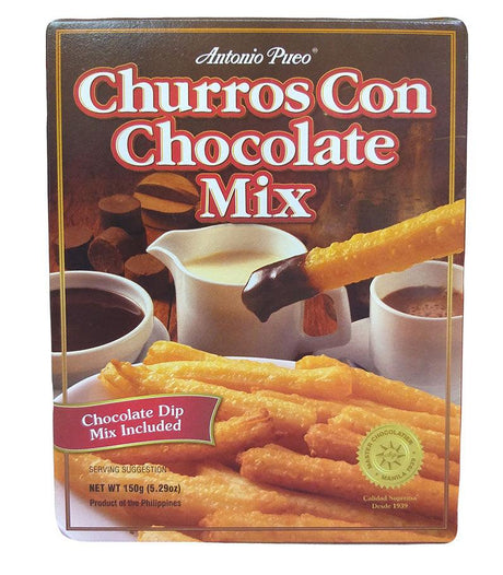 Antonio Pueo - Churros Con Chocolate Mix, 5.29 Ounces (1 Box) - Mighty Depot