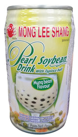Mong Lee Shang - Pearl Soybean Drink (Mung Bean), 11 Ounces (6 Cans) - Mighty Depot