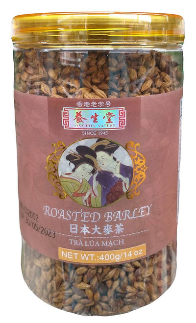 Long Life Nature - Roasted Barley, 14 Ounces (1 Jar)