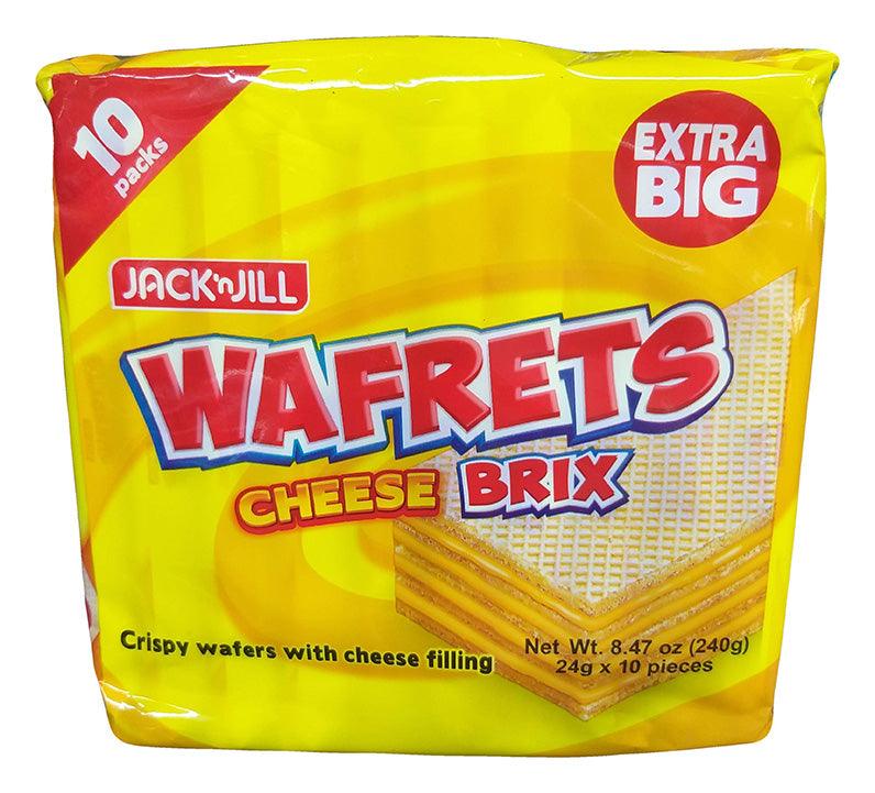 Jack'n Jill - Wafrets Cheese Brix, 8.47 Ounces (1 Pack) - Mighty Depot