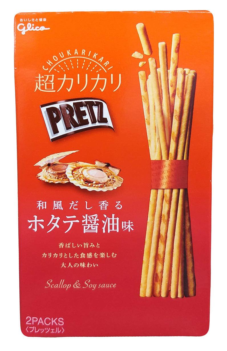Glico - Pretz (Scallop and Soy Sauce), 1.95 Ounces (1 Box) - Mighty Depot