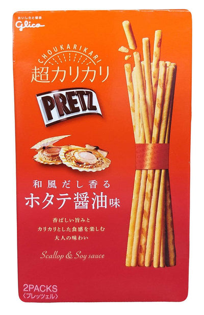 Glico - Pretz (Scallop and Soy Sauce), 1.95 Ounces (1 Box)