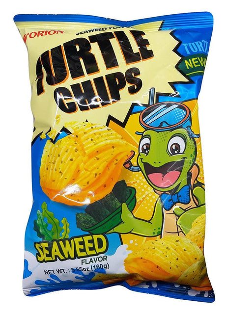 Orion - Turtle Chips - Seaweed Flavor), 5.65 Ounces (1 Bag) - Mighty Depot