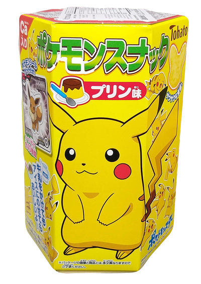 Tohato - Pokemon Crackers Snack Pudding, 0.8 Ounces (1 Box)