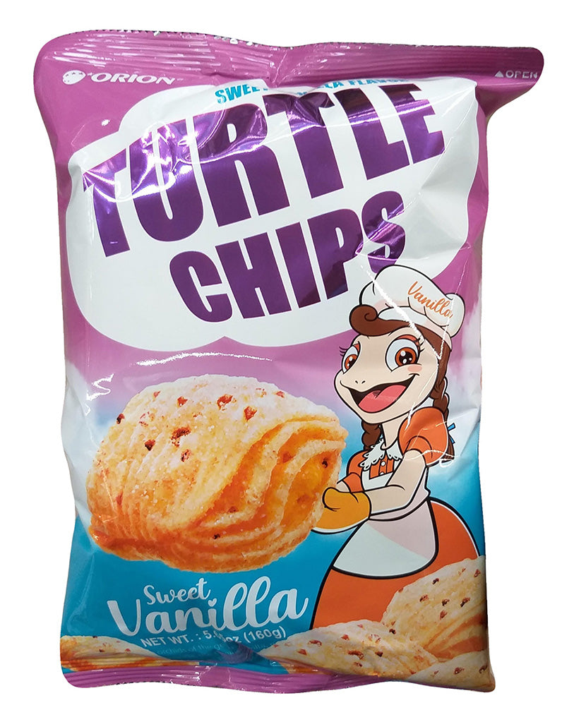 Orion - Turtle Chips Sweet Vanilla, 5.65 Ounces (1 Bag)