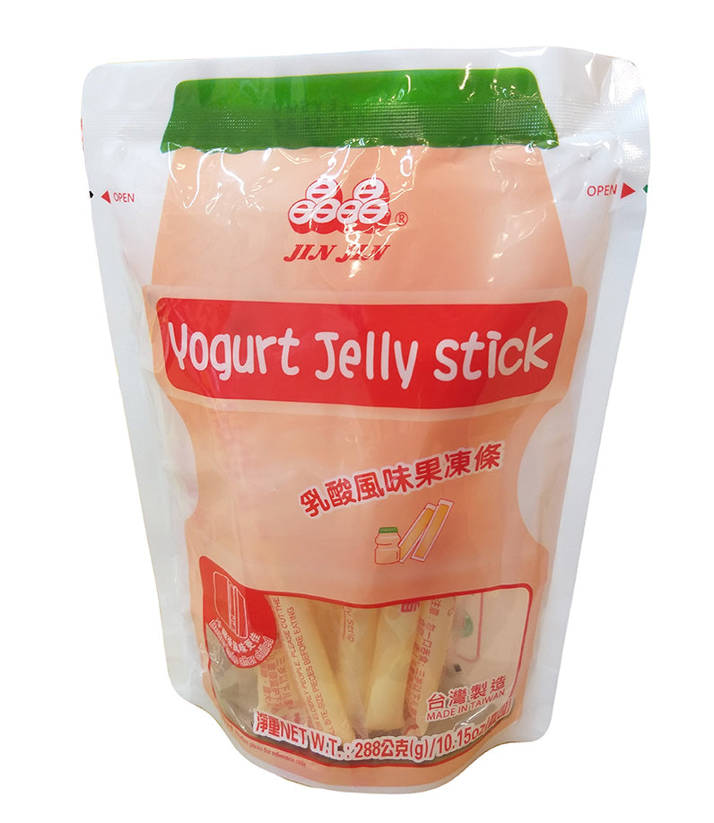 Jin Jin - Yogurt Jelly Stick, 10.15 Ounces (1 Bag)