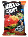 Orion - Turtle Chips - Flamin' Lime , 5.64 Ounces (1 Bag)