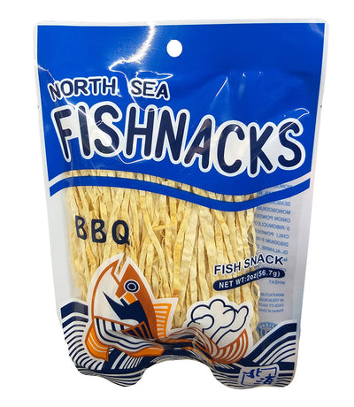 North Sea - Fish Snacks (BBQ), 2 Ounces (1 Bag)