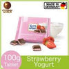 Ritter Chocolate Strawberry Cr?me Chocolate Bar, 100 GR