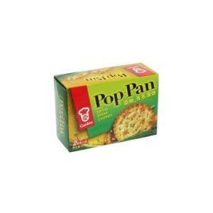 Garden Pop-pan Spring Onion Crackers 8 Oz (Pack of 4)