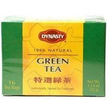 Dynasty, Tea Green - (12 boxes x 16 bags) - Mighty Depot