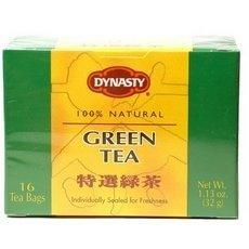 Dynasty, Tea Green - (8 boxes x 16 bags) - Mighty Depot