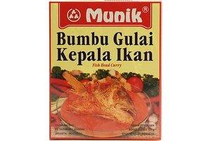 8 x 105g Munik Bumbu Gulai Kepala Ikan (Fish Head Curry) Indonesia Seasoning Paste - Mighty Depot