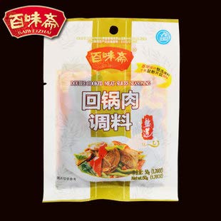 Double-cooked Meat Slices Seasoning Sauce (百味齋)回鍋肉調料 10PK