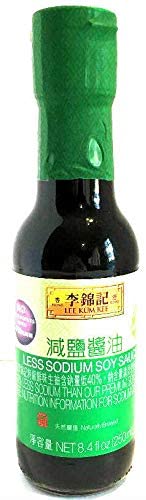 Lee Kum Kee Less Sodium Soy Sauce 8.4 oz - Mighty Depot