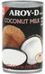 aroy-d coconut milk - 5.6oz [24 units]