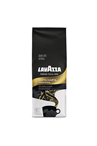 Lavazza Intenso Ground Coffee Blend, Dark Roast, 12-Ounce Bag