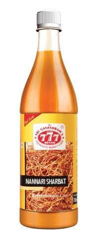 777 Nannari Sharbat Natural Refreshing Drink - 750ml (Pack 3) - Mighty Depot